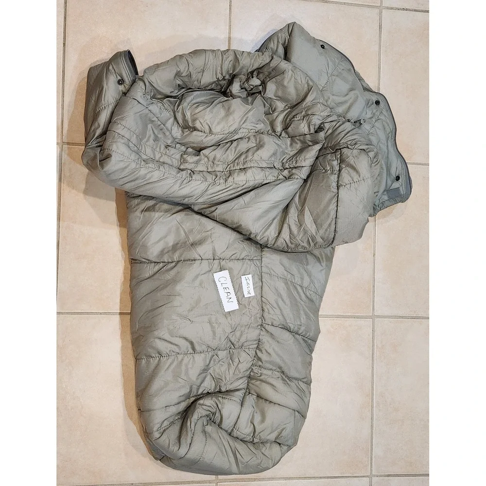 Unused US Military Intermediate Cold Weather Modular  Sleeping Bag Grey Mummy